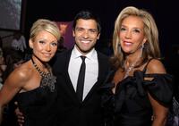 Kelly Ripa, Mark Consuelos and Denise Rich at the 2007 Angel Ball sponsored by LEVIEV.