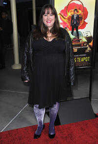 Tara Copeland at the California premiere of "The Brass Teapot."