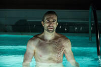 Sharlto Copley as Woo-jin Lee in "Oldboy."