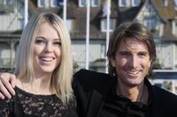 Sharlto Copley and Guest at the screening of "District 9" during the 35th American Film Festival.