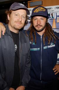 Director Stacy Peralta and Tony Alva at the New York premiere of "Dogtown And Z-Boys."