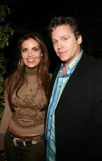 Tracy Scoggins and Jeff Conaway at the AOL and Warner Bros. Launch of In2TV.