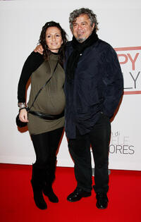 Arianna Garofalo and Ugo Conti at the premiere of "Happy Family."