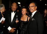 Bill Cosby, Tawana Tibbs and Bruce Gordon at the 38th annual NAACP Image Awards.