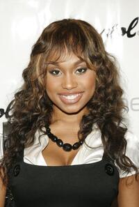 Angell Conwell at the Pre-BET Awards party.