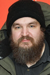 Panos Cosmatos at the "Mandy" premiere during the 2018 Sundance Film Festival.