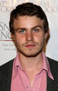 Brady Corbet at the premiere of "Snow Angels."