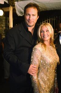 John Corbett and Bo Derek at the pre-Kentucky Derby Barnstable-Brown party.