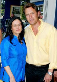 Barbara Kopple and Peter Cook at the premiere of "The Hamptons."