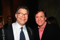 Al Franken and Bob Costas at the screening of "Ithuteng."