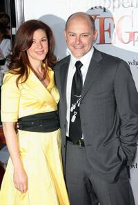 Sandra and Rob Corddry at the premiere of "What Happens In Vegas."