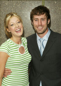 Jennifer Finnigan and Josh Cooke at the NBC Primetime Preview in New York.