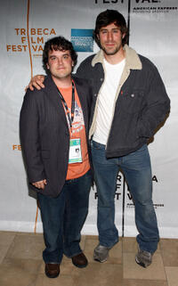 Director Matt Oates and Josh Cooke at the premiere of "Farewell Bender" during the 5th Annual Tribeca Film Festival.