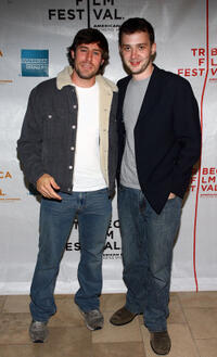 Josh Cooke and Eddie Kaye Thomas at the premiere of "Farewell Bender" during the 5th Annual Tribeca Film Festival.