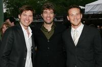 Nikolaj Coster-Waldau, Craig Bierko and Cole Hauser at the Fox Network 2007 Programming Presentation.