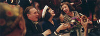 Louis Leplee (Gerard Depardieu), Edith Piaf (Marion Cotillard) and Momone (Sylvie Testud) in "La Vie en Rose."