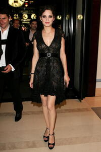 "La Vie en Rose" star Marion Cotillard at a N.Y. screening.