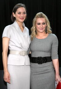 Marion Cotillard and Hilary Duff at the Bike In Style challenge winner announcement and awards ceremony.