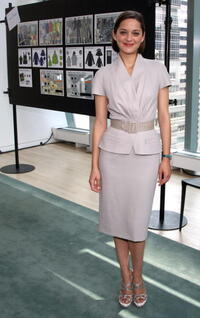 Marion Cotillard at the Bike In Style challenge winner announcement and awards ceremony.
