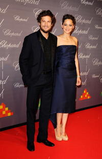 Guillaume Canet and Marion Cotillard at the Chopard Trophy during the 62nd International Cannes Film Festival.