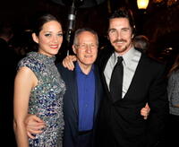 Marion Cotillard, Director Michael Mann and Christian Bale at the after party of the premiere of "Public Enemies."