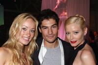Olivia Wilde, D.J. Cotrona and Pamela Gidley at the premiere of "Skin."