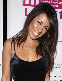 Delilah Cotto at the Los Angeles Latin International Film Festival (LALIFF) closing night gala.