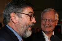 Roger Corman and John Landis at the special screening of "Mr. Warmth: The Don Rickles Project" at AFI FEST 2007.