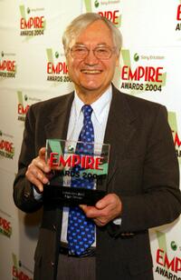Roger Corman with his award for Independent Spirit in the pressroom at the "Sony Ericsson Empire Film Awards".
