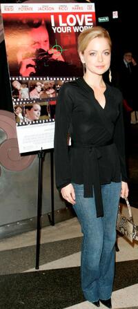 Marissa Coughlan at the premiere of "I Love Your Work."