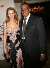 Don Cornelius and wife Victoria at the Norby Walters' 16th Annual Night Of 100 Stars Oscar Gala.