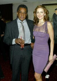 Don Cornelius and his wife at the Annual Norby Walters Holliday Party.