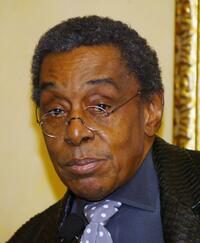 Don Cornelius at the 19th Annual 2005 Soul Train Music Awards nomination announcements.