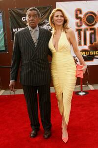 Don Cornelius and his wife Victoria at the 20th Annual Soul Train Music Awards.
