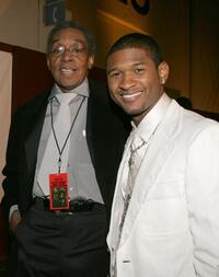 Usher and Don Cornelius at the 19th Annual Soul Train Music Awards.