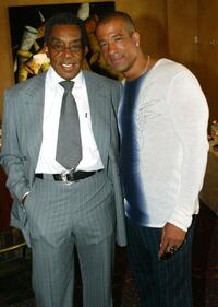Don Cornelius and Dorian Gregory at the 10th Annual Soul Train Lady of Soul Awards Nominations.