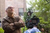 Director Allen Coulter on the set of "Remember Me."
