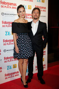Elena Anaya and Jan Cornet at the Fotogramas Awards 2012 in Madrid.
