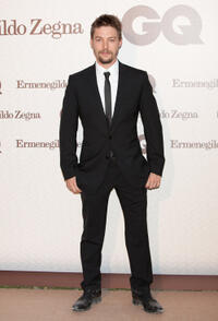 Jan Cornet at the GQ Elegant Men of the Year Awards 2011 in Madrid.