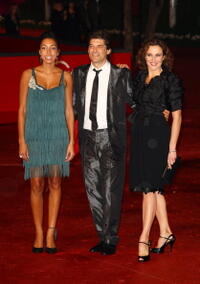 Margot Dufrene, Georges Corraface and Valeria Cavalli at the 3rd Rome International Film Festival.