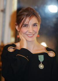 Clotilde Courau at the culture ministry.