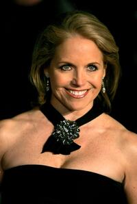 Katie Couric at the Vanity Fair Oscar Party.