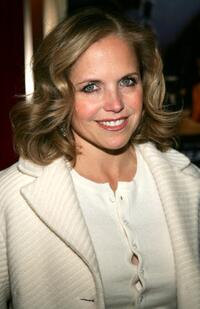 Katie Couric at the premiere of "Beyond The Sea."