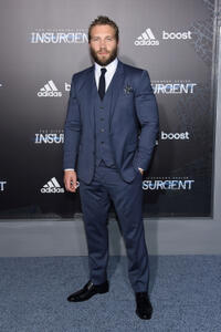 Jai Courtney at the New York premiere of "The Divergent Series: Insurgent."