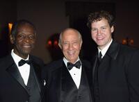 Brock Peters, Ian Abercrombie and Kevin Earle at the post party for the William Holden Wildlife Foundation's 20th Anniversary "Broadway goes to the Movies" concert.