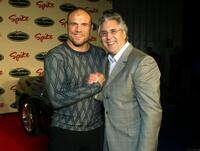 Randy Couture and Spike TV President Albie Hecht at the Spike TV Presents Auto Rox: The Automotive Award Show.