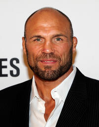 Randy Couture at the premiere of "The Expendables."