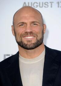 Randy Couture at the California premiere of "The Expendables."