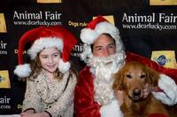 Rachel Covey and Dave Price at the Animal Fair Magazine's Second Annual Toys for dogs holiday party.