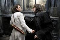 Tristan (Charlie Cox) is threatened by the determined Septimus (Mark Strong) in "Stardust."